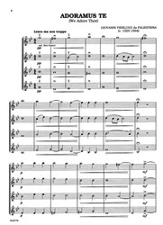 Sacred Quartets For All - housle