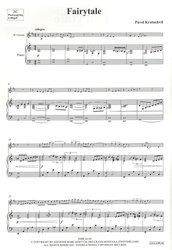 Kratochvíl, Pavel: Fairytale (Pohádka) / klarinet a klavír