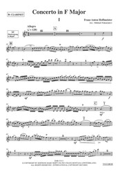 Hoffmeister: Concerto in F Major (dur) / klarinet a klavír