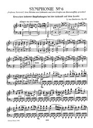 Beethoven Symphonien Nr. 6-9 / sólo klavír