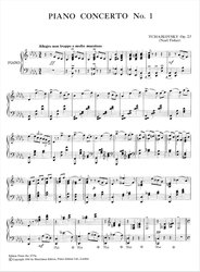 Tchaikovsky: Piano Concerto No.1 in Bb Minor, Op.23 / sólo klavír