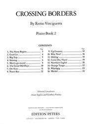 Crossing Borders - Piano Solo Book 2 / klavírní přednesové skladbičky v rytmu jazzu a popu