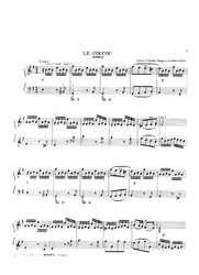 Daquin: Kukačka ( Le Coucou / The Cuckoo) / klavír
