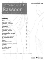 Chinese Tunes (grade 0-2) / fagot a klavír