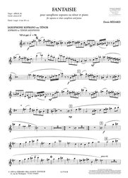 Bédard: FANTAISIE / sopránový (tenorový) saxofón a klavír