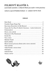 FILMOVÝ KLAVÍR 5 aneb melodie z velkých filmů pro malé pianisty
