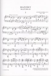 Dvořák: Mazurky op. 56 (urtext) / klavír sólo