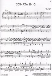 Dušek, F.X.: Sonáta in G / klavír sólo