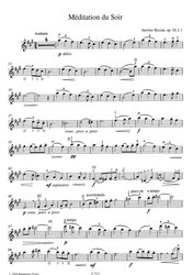 Kocian: Trois pieces d´impression op. 18 / tři skladby pro housle a klavír