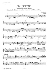 Kukal: Clarinettino pro klarinet a smyčce / klarinet a klavír (redukce)