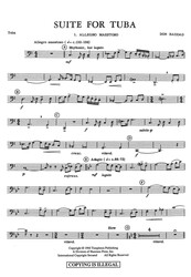 Haddad: Suite for Tuba / tuba a klavír
