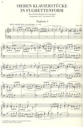Schumann: Seven Piano Pieces in Fughetta Form, op.126 (urtext) / klavír
