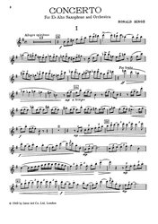 Binge: Concerto for Alto Saxophone and Orchestra / altový saxofon a klavír