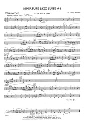 Niehaus: Miniature Jazz Suite no.1 (grade 4) / saxofonový kvartet (AATB)