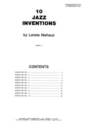 Niehaus: 10 Jazz Inventions / dva trombony (pozouny)
