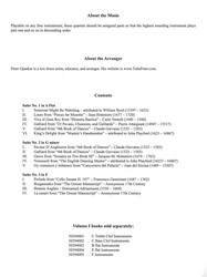 Renaissance and Baroque Suites / flexible quartets - F instruments (lesní roh, ...)