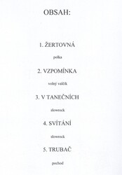 PĚT SKLADEB PRO TRUBKU A KLAVÍR - Ladislav Němec