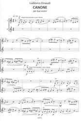 CANONE by Ludovico Einaudi / skladba pro dvoje housle