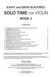 Solo Time for Violin 2 (grade 4-6) / housle a klavír - 16 přednesových skladeb