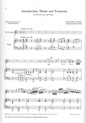 Introduction, Theme and Variations by G.Rossini / klarinet a klavír