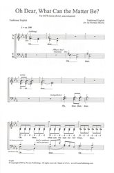 Oh Dear, What Can the Matter Be? / SATB* a cappella