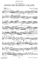 Černohorská: RONDO / klarinet a klavír