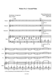 Second Waltz (from Jazz Suite No. 2) - komorní soubor / partitura a party