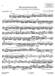 Milhaud: Scaramouche / klarinet a klavír
