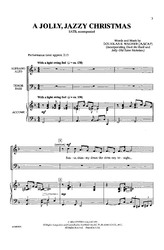 A JOLLY JAZZY CHRISTMAS / SATB*
