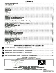 AEBERSOLD PLAY ALONG 21 - Gettin' It Together + 2x CD