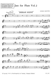 Beeftink: Jazz for Flute 2 / pět skladeb pro příčnou flétnu a klavír