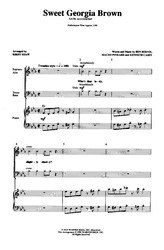 SWEET GEORGIA BROWN / SATB