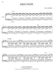 Winter Songs Piano Collection by Ola Gjeilo / čtyři skladby pro sólo klavír