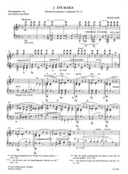 Liszt: Ave Maria / klavír