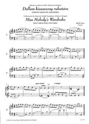 Miss Melody&apos;s Wardrobe / snadné variace pro klavír