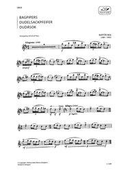 Bartók: Bagpipers (Dudáci) / hoboj a klavír