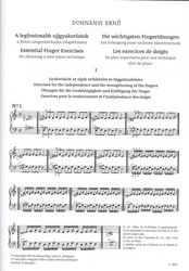 Essential Finger Exercises / důležitá prstová cvičení na klavír