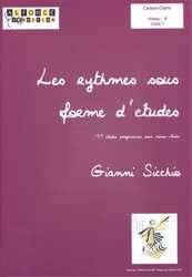 Les Rythmes Sous Forme D&apos;Etude / 11 progresivních etud na malý buben