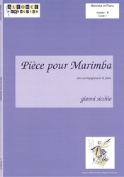 Piece Pour Marimba by Gianni Sicchio / marimba a klavír