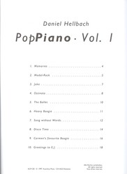 PopPiano 1 by Daniel Hellbach / 10 skladeb pro klavír