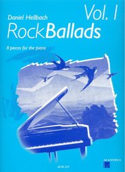 RockBallads 1 by Daniel Hellbach / 8 originálních skladeb pro klavír