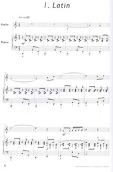 POP SUITE by Daniel Hellbach + CD / housle a klavír