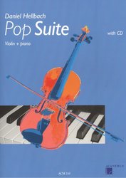 POP SUITE by Daniel Hellbach + CD / housle a klavír