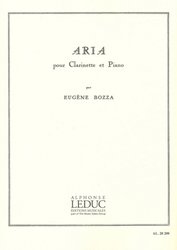 ARIA by Eugene Bozza / klarinet a klavír