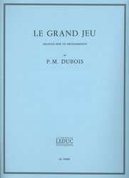 LE GRAND JEU by Pierre-Max Dubois / sonáta pro perkusní nástroje