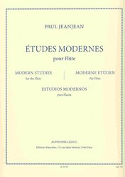 ETUDES MODERNES by Paul JEANJEAN / příčná flétna