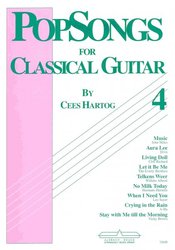 ALSBACH - EDUCA POPSONGS 4 for Classical Guitar by Cees Hartog