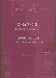 Sonáta G-DUR, OP.38 pro flétnu a kytaru - Mathieu Bevilacqua