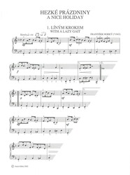 HEZKÉ PRÁZDNINY - jazzové skladbičky pro začínající klavíristy
