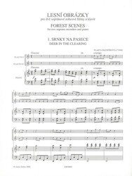 Lesní obrázky - Vlasta Bachtíková / dvě zobcové flétny a klavír